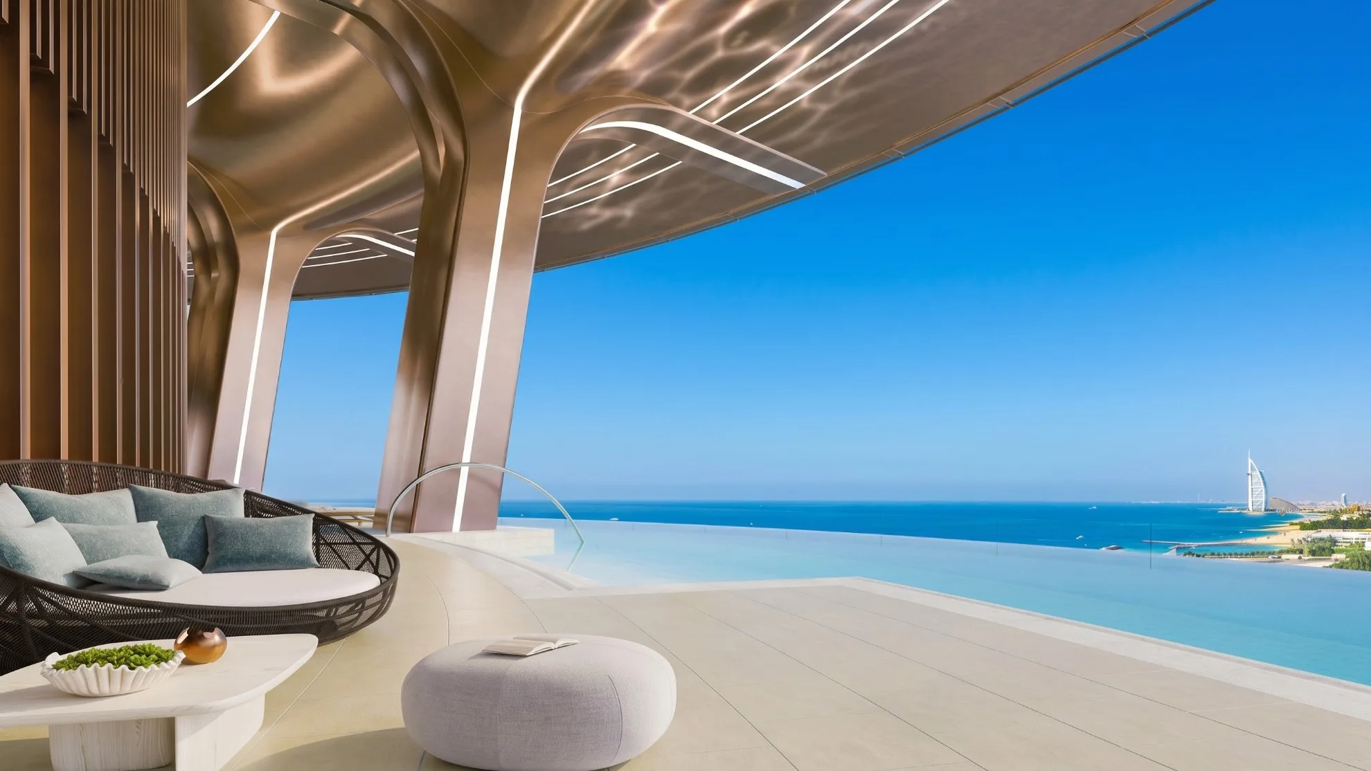 Rooftop living at Lunaya